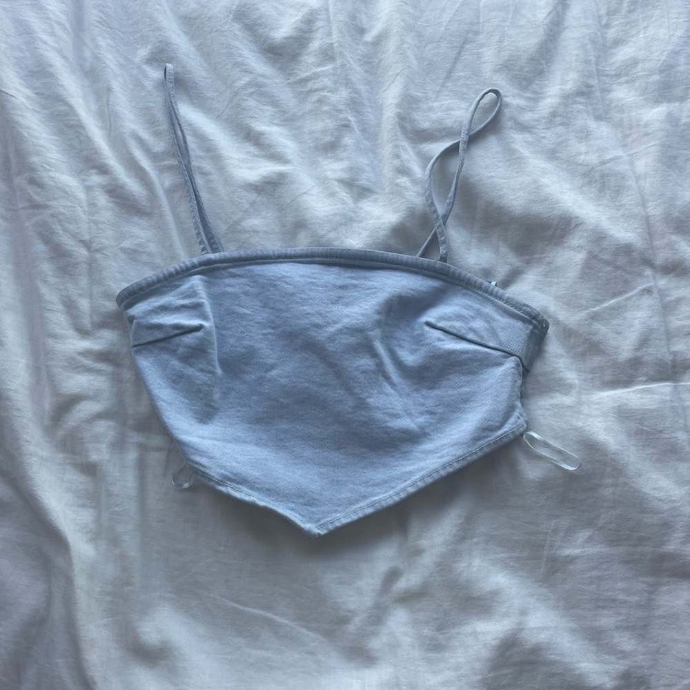 NWT zara denim top